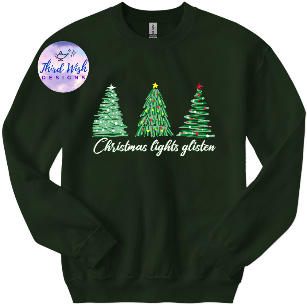 Christmas Lights Glisten