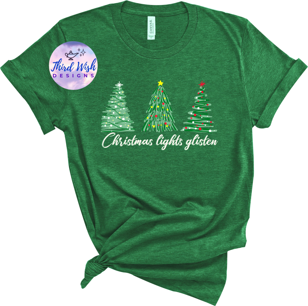 Christmas Lights Glisten