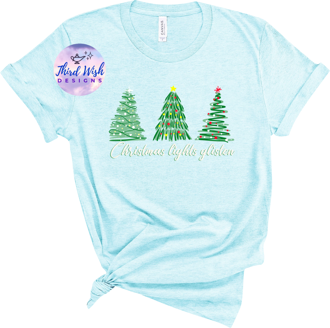 Christmas Lights Glisten