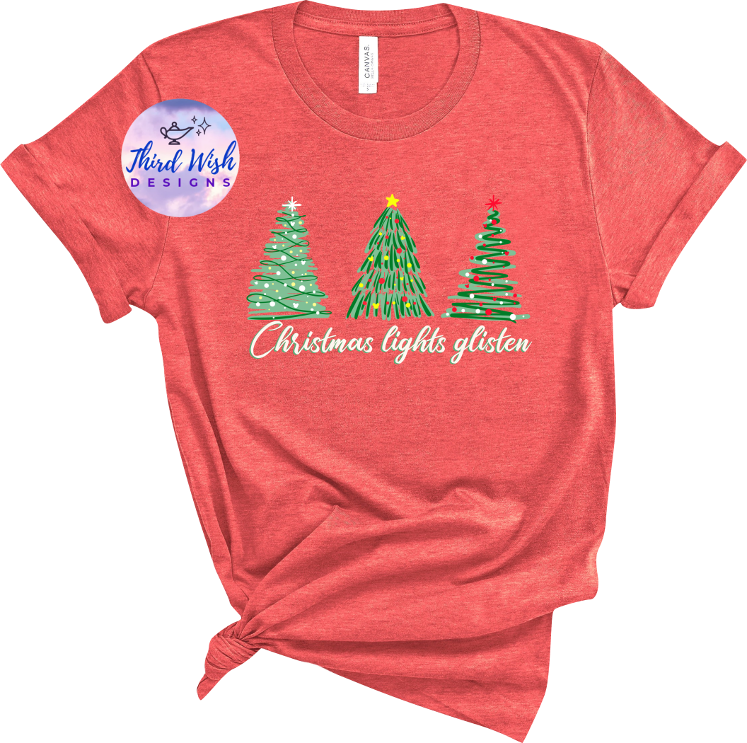 Christmas Lights Glisten